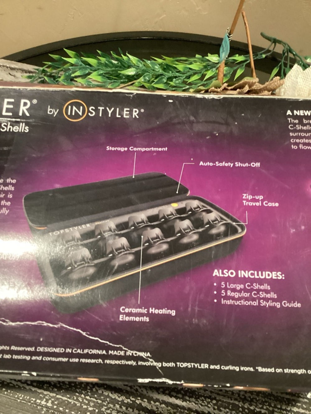Heated Ceramic Styling Shells - Purple - Picture 2 of 16